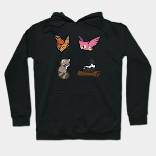 Cute Woodland Animals Hoodie